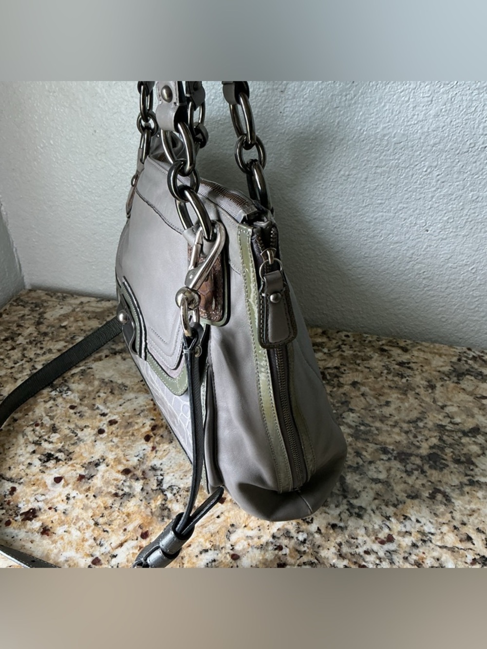 Coach Kristen Spectator Hobo Satchel - Picture 6 of 11